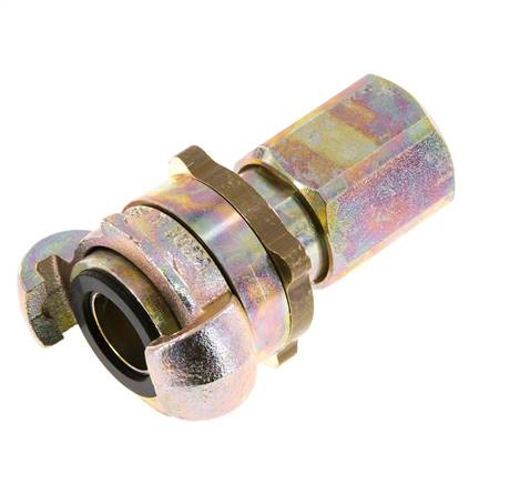 Hierro fundido DN 17 DIN 3238 Acoplamiento de garras giratorias G 3/4'' Hembra