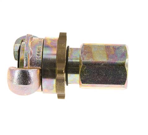 Hierro fundido DN 17 DIN 3238 Acoplamiento de garras giratorias G 3/4'' Hembra