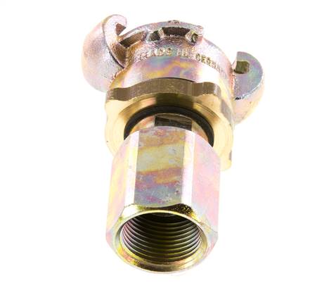 Hierro fundido DN 17 DIN 3238 Acoplamiento de garras giratorias G 3/4'' Hembra