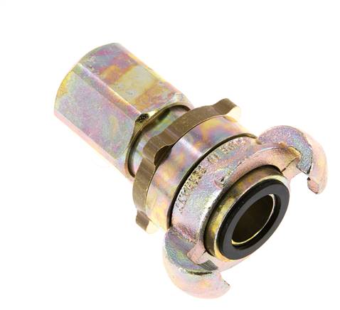 Hierro fundido DN 17 DIN 3238 Acoplamiento de garras giratorias G 3/4'' Hembra