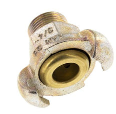 Hierro fundido DN 17 DIN 3489 Acoplamiento de garras giratorias G 3/4'' Macho