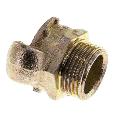 Hierro fundido DN 17 DIN 3489 Acoplamiento de garras giratorias G 1'' Macho