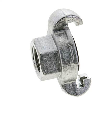 Hierro fundido DN 19 DIN 3489 Acoplamiento de garras giratorias Rp 1/2'' hembra