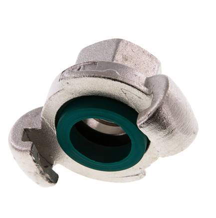 Acero inoxidable DN 19 DIN 3489 Acoplamiento de garras giratorias Rp 1/2'' hembra
