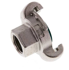 Acero inoxidable DN 19 DIN 3489 Acoplamiento de garras giratorias Rp 1/2'' hembra