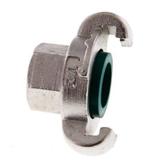 Acero inoxidable DN 19 DIN 3489 Acoplamiento de garras giratorias Rp 1/2'' hembra