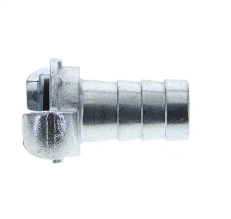 Hierro fundido DN 19 DIN 3489 Acoplamiento de garras giratorias Barra de manguera de 25 mm (1'')