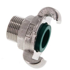 Acero inoxidable DN 19 DIN 3489 Acoplamiento de garras giratorias G 3/4'' Macho