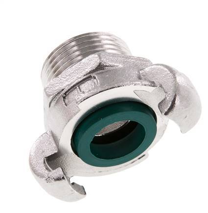 Acero inoxidable DN 20 DIN 3489 Acoplamiento de garras giratorias G 1'' Macho