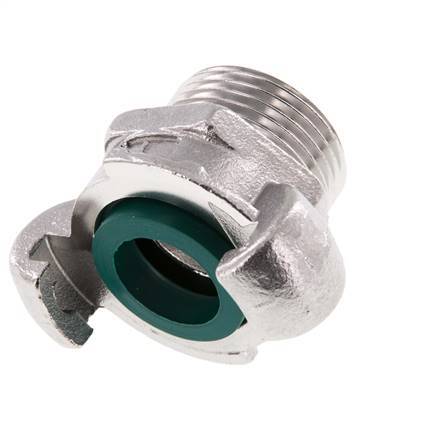 Acero inoxidable DN 20 DIN 3489 Acoplamiento de garras giratorias G 1'' Macho