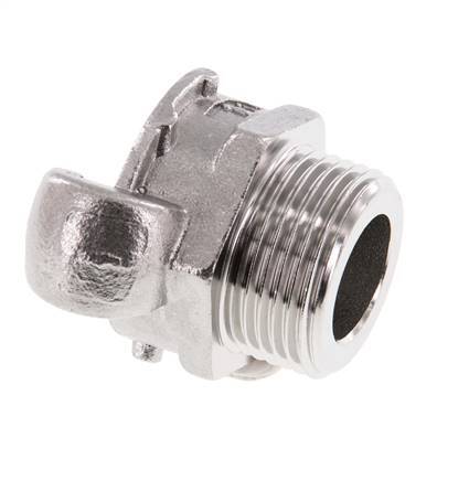 Acero inoxidable DN 20 DIN 3489 Acoplamiento de garras giratorias G 1'' Macho