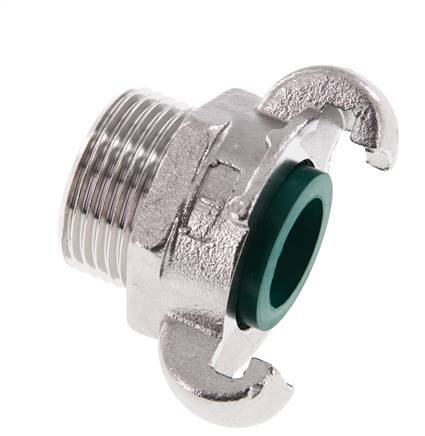 Acero inoxidable DN 20 DIN 3489 Acoplamiento de garras giratorias G 1'' Macho