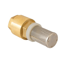 G1/2'' Válvula de pie de latón NBR 0,02bar