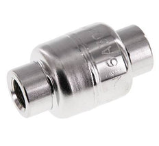 Válvula de retención G1/4'' de acero inoxidable 304 FKM (muelle ligero) 0,03-16bar - CLIS3E