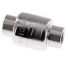 Válvula de retención G1/4'' de acero inoxidable 304 FKM (muelle ligero) 0,03-16bar - CLIS3E