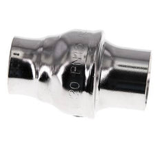 Válvula de retención G3/4'' de acero inoxidable 304 FKM (muelle ligero) 0,03-16bar - CLIS3E