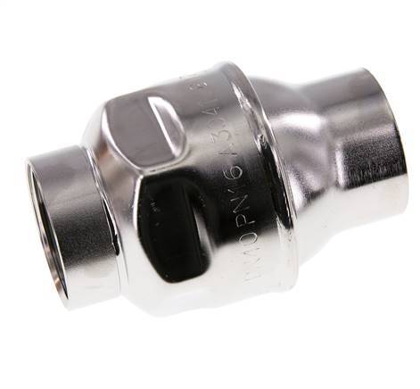 G1 Válvula de retención de 1/2'' de acero inoxidable 304 NBR 0,03-16bar