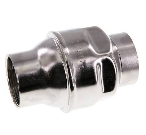 G1 Válvula de retención de 1/2'' de acero inoxidable 304 NBR 0,03-16bar