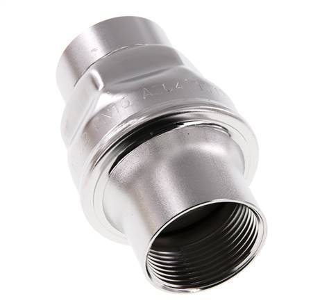 G1-1/4'' Válvula de retención de acero inoxidable 304 FKM (muelle ligero) 0,03-16bar - CLIS3E