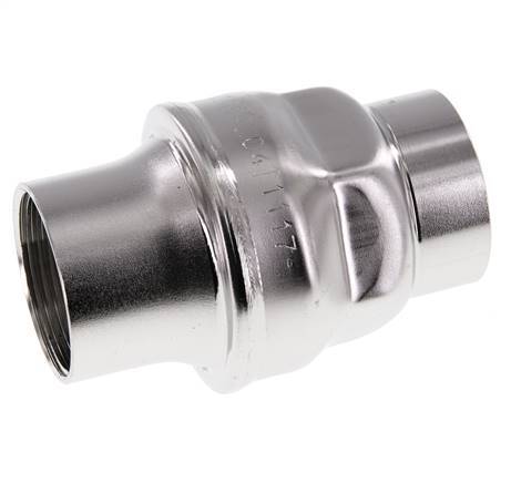 G1-1/4'' Válvula de retención de acero inoxidable 304 FKM (muelle ligero) 0,03-16bar - CLIS3E