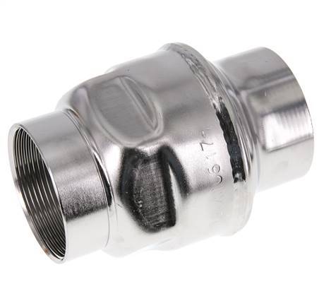 Válvula de retención G2'' de acero inoxidable 304 FKM (muelle ligero) 0,03-16bar - CLIS3E