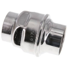 Válvula de retención G2'' de acero inoxidable 304 FKM (muelle ligero) 0,03-16bar - CLIS3E