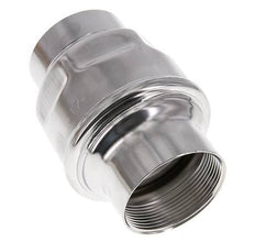Válvula de retención G2'' de acero inoxidable 304 FKM (muelle ligero) 0,03-16bar - CLIS3E