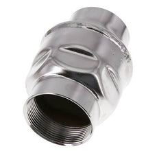 Válvula de retención G2'' de acero inoxidable 304 FKM (muelle ligero) 0,03-16bar - CLIS3E