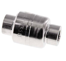 Válvula de retención G1/4'' Acero inoxidable 316 FKM (muelle ligero) 0,03-16bar - CLIS4E