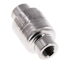 Válvula de retención G1/4'' Acero inoxidable 316 FKM (muelle ligero) 0,03-16bar - CLIS4E