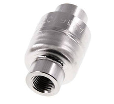 Válvula de retención G1/4'' Acero inoxidable 316 FKM (muelle ligero) 0,03-16bar - CLIS4E