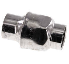 Válvula de retención G1'' Acero inoxidable 316 FKM (muelle ligero) 0,03-16bar - CLIS4E