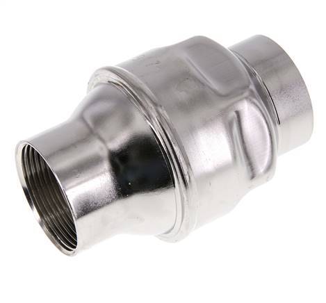 G1 1/2'' Acero Inoxidable 316 Válvula Antirretorno PTFE 0.03-16bar (0.44-232psi)