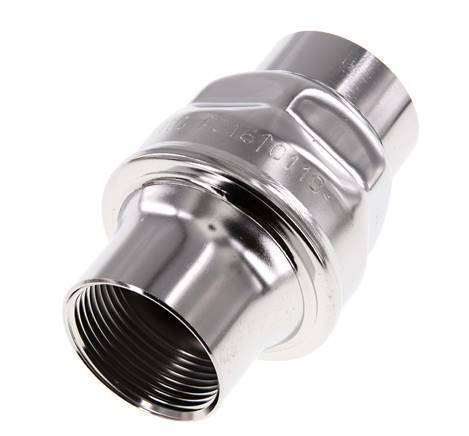 G1 1/4'' Acero Inoxidable 316 Válvula Antirretorno FKM 0.03-16bar (0.44-232psi) - NSF ANSI 61