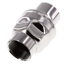 Válvula de retención G1-1/4'' Acero inoxidable 316 FKM (muelle ligero) 0,03-16bar - CLIS4E