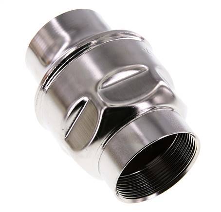 Válvula de retención G2'' Acero inoxidable 316 FKM (muelle ligero) 0,03-16bar - CLIS4E