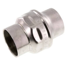 Válvula de retención G2-1/2'' Acero inoxidable 316 FKM (muelle ligero) 0,03-16bar - CLIS4E