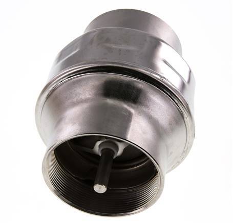 Válvula de retención G4'' Acero inoxidable 316 FKM (muelle ligero) 0,03-16bar - CLIS4E