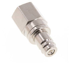 Latón niquelado DN 10 Acoplamiento de aire Enchufe G 3/8 pulgadas Hembra Doble cierre