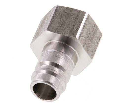Acero inoxidable DN 10 Acoplamiento de aire Enchufe G 1/2 pulgadas Hembra