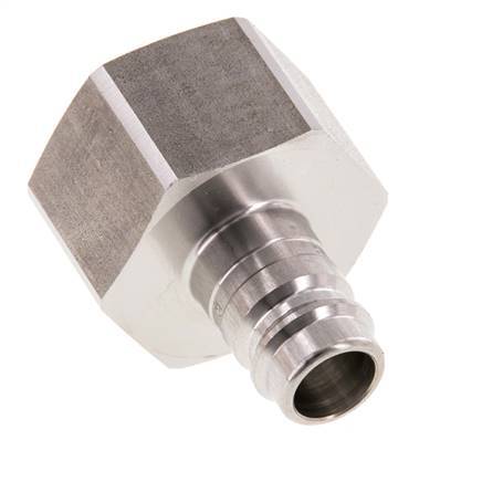 Acoplamiento de aire de acero inoxidable DN 10 Enchufe G 3/4 pulgadas Hembra