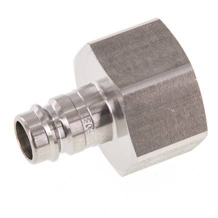 Acoplamiento de aire de acero inoxidable DN 10 Enchufe G 3/4 pulgadas Hembra