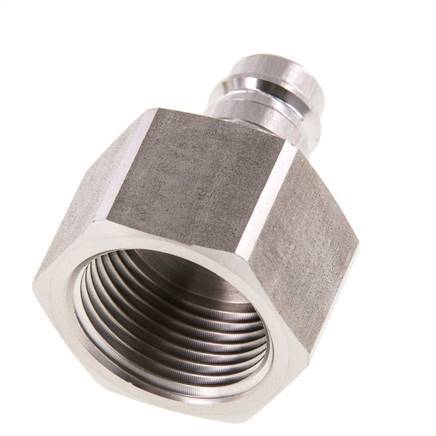 Acoplamiento de aire de acero inoxidable DN 10 Enchufe G 3/4 pulgadas Hembra