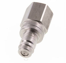 Acero inoxidable DN 10 Acoplamiento de aire Enchufe G 1/2 pulgada Hembra Doble cierre