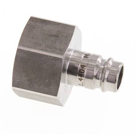Acero inoxidable 316L DN 10 Acoplamiento de aire Enchufe G 3/4 pulgada Hembra