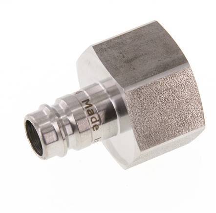 Acero inoxidable 316L DN 10 Acoplamiento de aire Enchufe G 3/4 pulgada Hembra