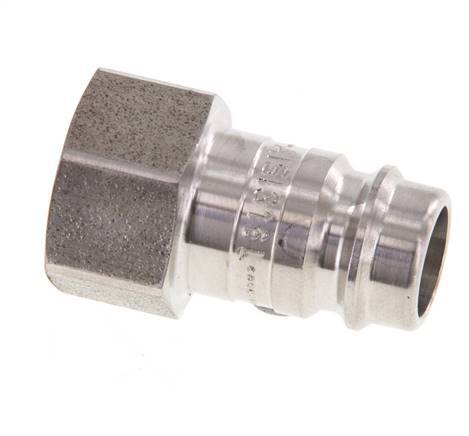 Acero inoxidable 316L DN 10 Acoplamiento de aire Enchufe G 3/8 pulgadas Hembra