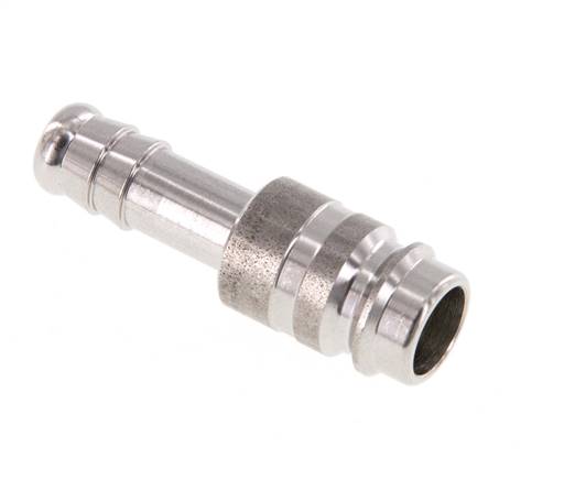 Acero inoxidable DN 10 Enchufe de acoplamiento de aire 10 mm Pilar de manguera Doble cierre