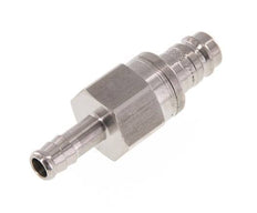 Acero inoxidable DN 10 Enchufe de acoplamiento de aire 9 mm Pilar de manguera Doble cierre