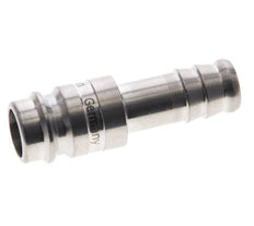 Acero inoxidable 316L DN 10 Tapón de acoplamiento de aire 10 mm Pilar de manguera